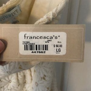 Brand new Francesca’s strapless dress